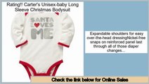Best Price Carter's Unisex-baby Long Sleeve Christmas Bodysuit
