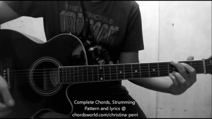 Burning Gold Chords by Christina Perri - How To Play - chordsworld.com