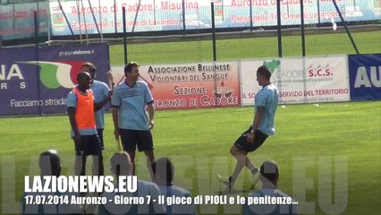 17.07.14 Auronzo - Il gioco di Pioli e le penitenze