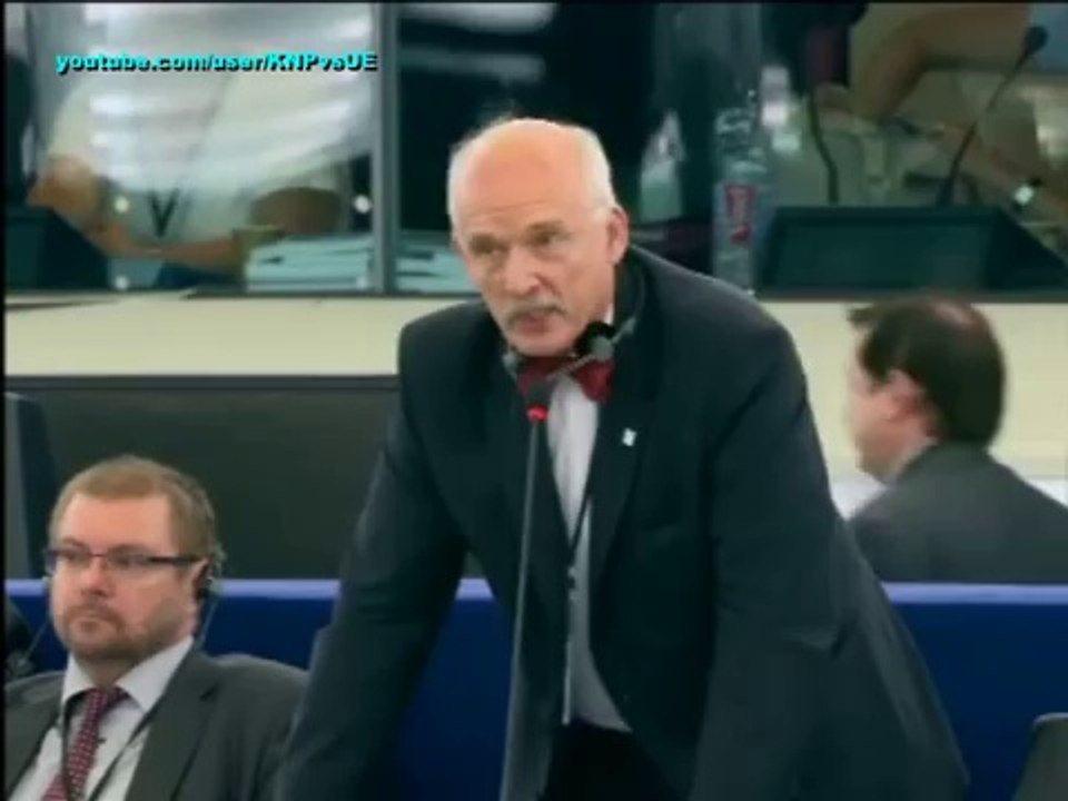 Janusz Korwin-Mikke - Podczas wojny długów się nie spłaca! (17.07.2014)