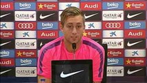 Barça trains and welcomes back forward Gerard Deulofeu