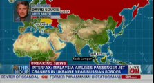 Breaking:- Malaysia Airlines Plane Crashes in Ukraine