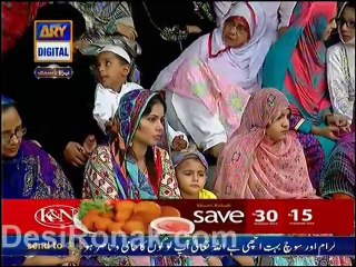 Shan-e-Ramazan With Junaid Jamshed By Ary Digital - 17th July 2014 (Aftar) - part 4