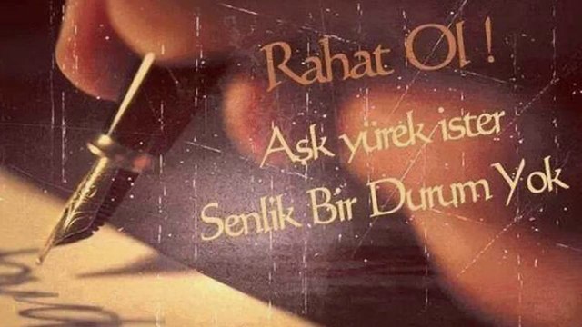 Sevmek Kolay Değil Herkes Sevemez