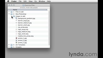 About the exercise files. \Creating a Responsive Web Design with Mr. Mubashar