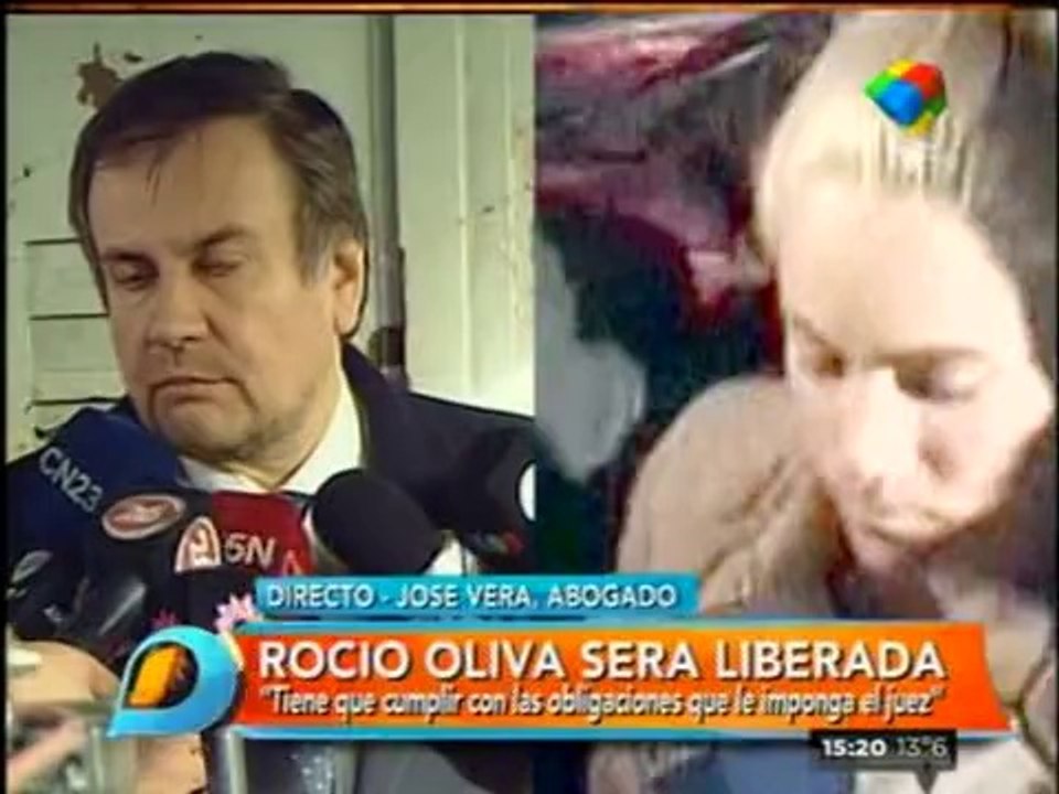 Pronto.com.ar Rocío Oliva será liberada