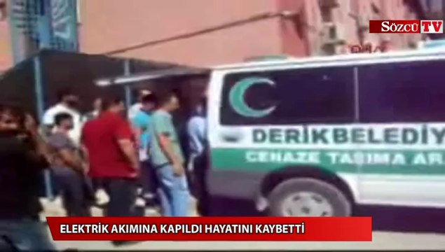 Elektrik akımına kapılan işçi yaşamını yitirdi