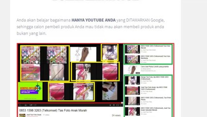 YOUTUBE DOMINATION | Hp. 0813 2112 8490 (Telkomsel)