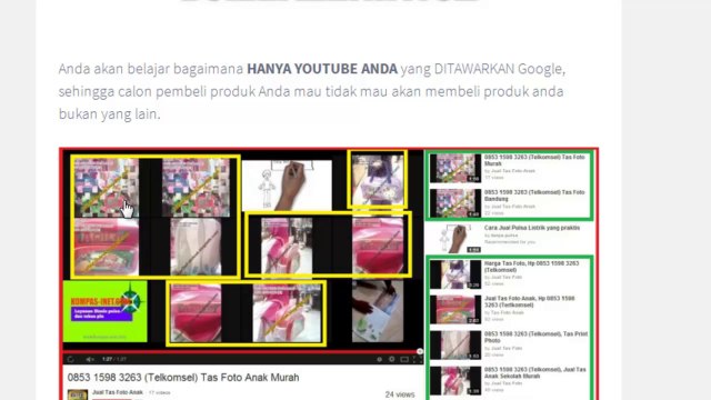 Youtube Domination | 0813 2112 8490 (Telkomsel)