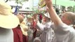 South Korean Buddhist monks and nuns 'rap' the prayer