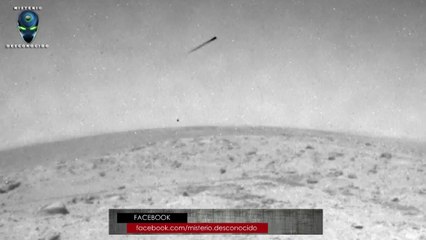 Objeto volador captado en marte por curiosity