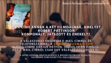 Szeretettel Hollywoodból - Интервью с Робертом Паттинсоном (русские субтитры)