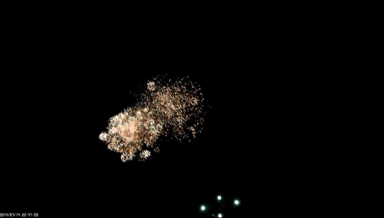 Millau - Feu d'artifice 14.07.2014