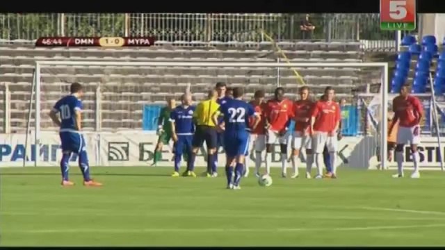Лига Европы. 2-й раунд квалификации. Динамо Минск - МЮПА, 3-0. Матч 17.07.2014