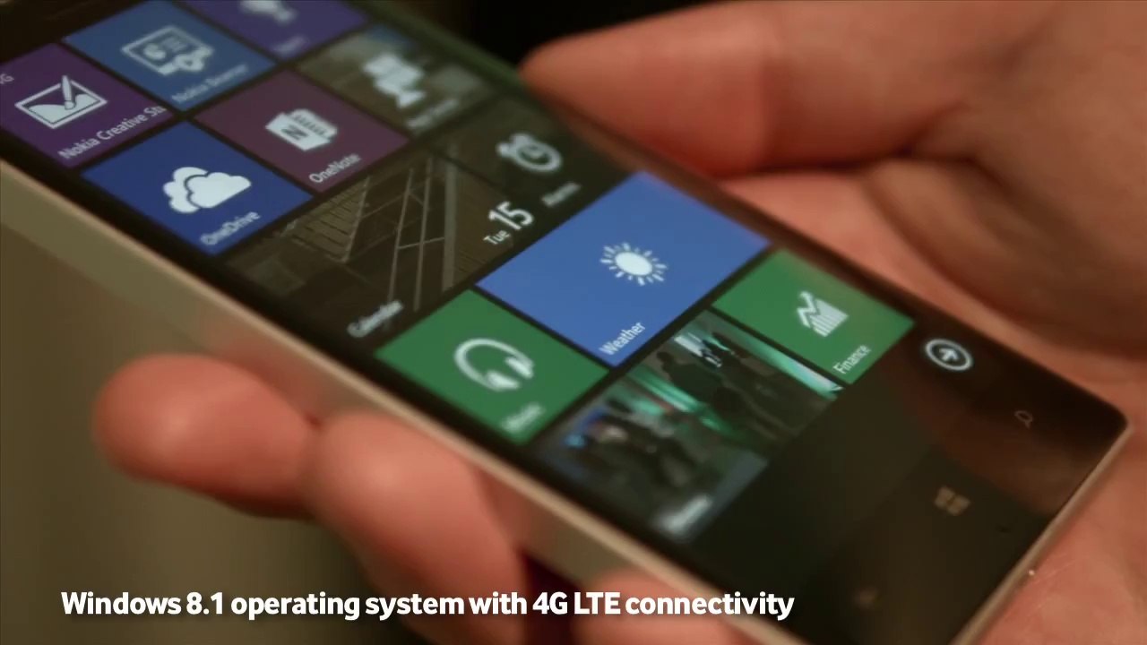 Introducing the Nokia Lumia 930-Vodofone Nokia Lumia 930 tanıtım filmi