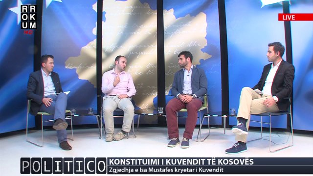 *POLITICO* - Konstituimi i Kuvendit te Kosoves. Te ftuem Shpend Kursani, Fisnik Korenica dhe Albert Krasniqi