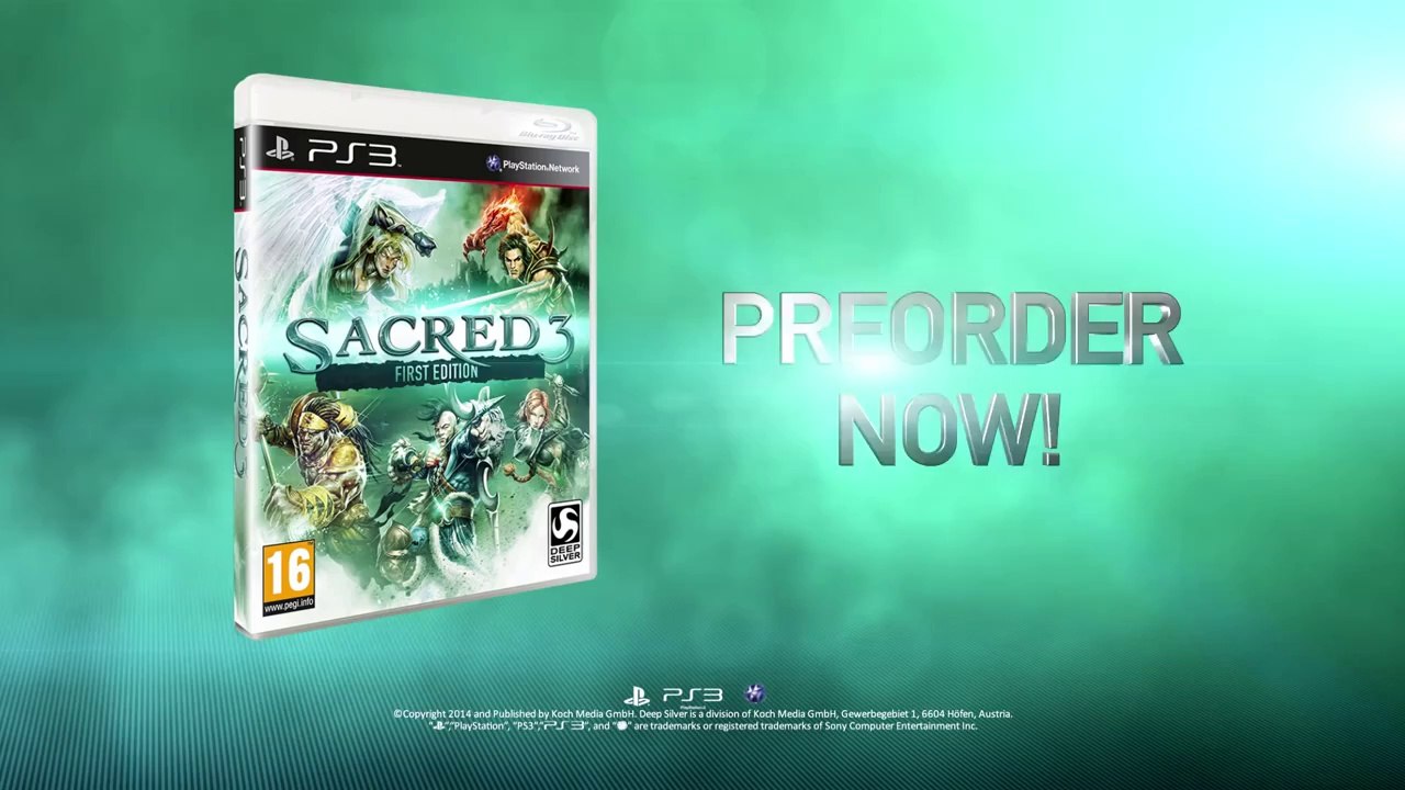 Sacred 3 - Fighter CGI Trailer