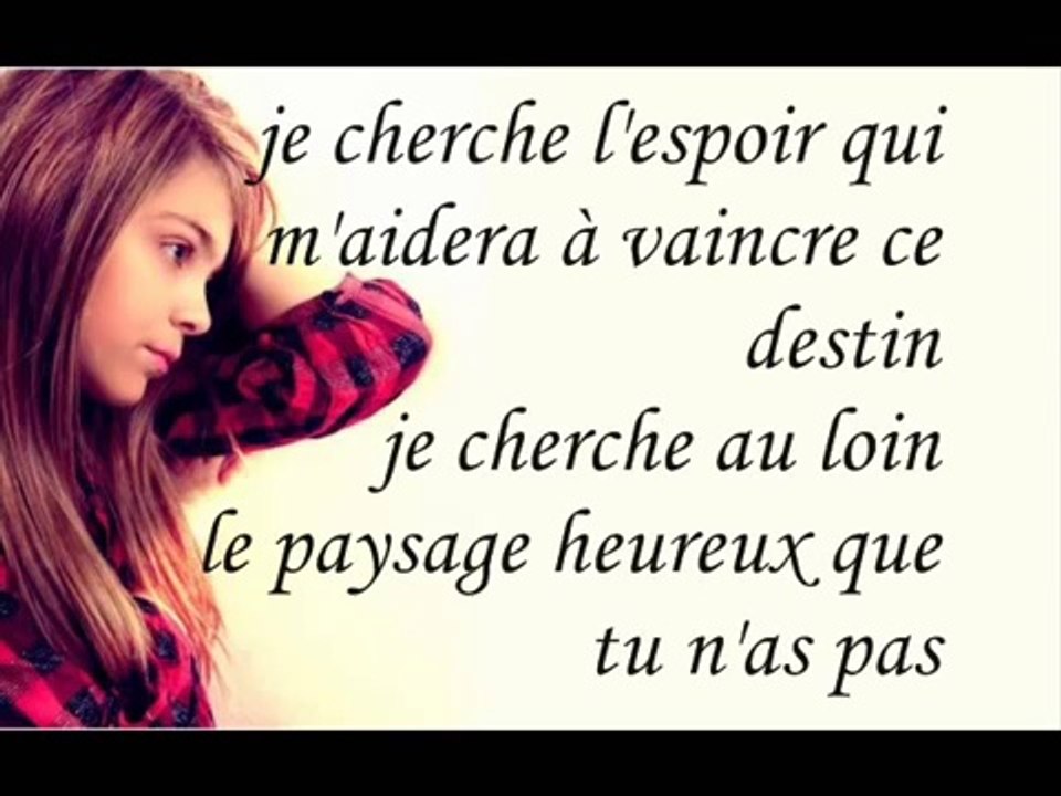 Caroline Costa - Comment vivre sans toi (Lyrics / Paroles)