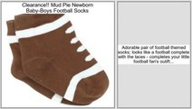 Best Rated Mud Pie Newborn Baby-Boys Football Socks