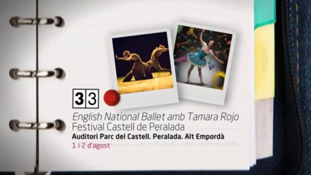 TV3 - 33 recomana - English National Ballet amb Tamara Rojo. Festival Castell de Peralada. Alt Empo