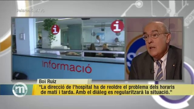 TV3 - Els Matins - Boi Ruiz: Els llits que tanquin a l'estiu es reobriran a la tardor