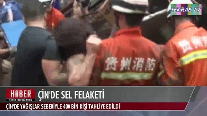 ÇİNDE SEL FELAKETİ