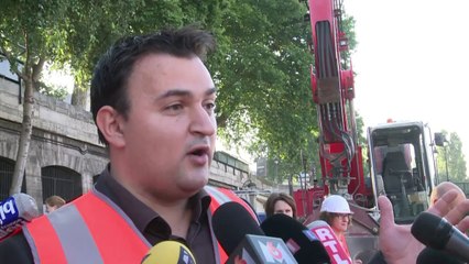 Paris sets up 'green' summer beach along the River Seine