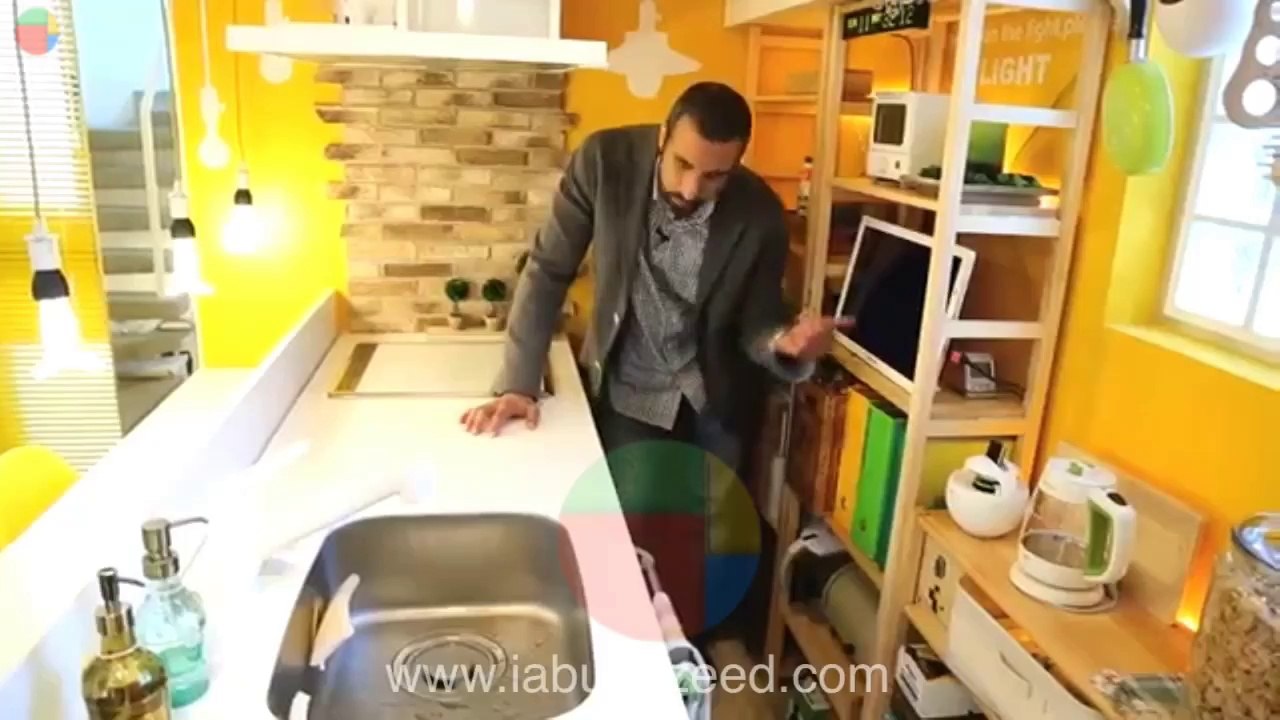 الاستاذ احمد الشقيري يشرح بيت ياباني عجيب