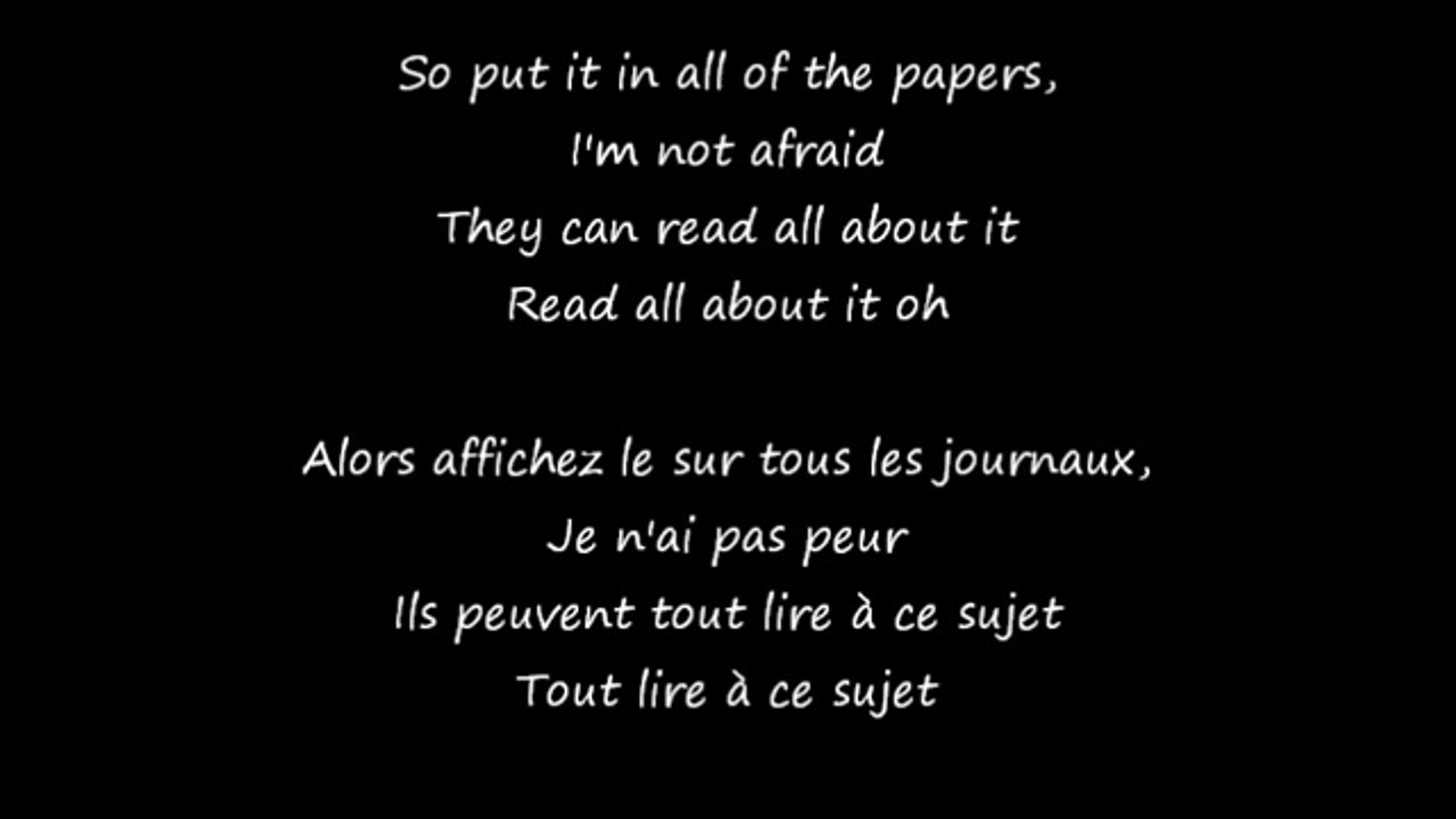 Emeli Sande Read All About It Paroles Emili sande - Read all about it (Lyrics / Paroles) - Vidéo Dailymotion