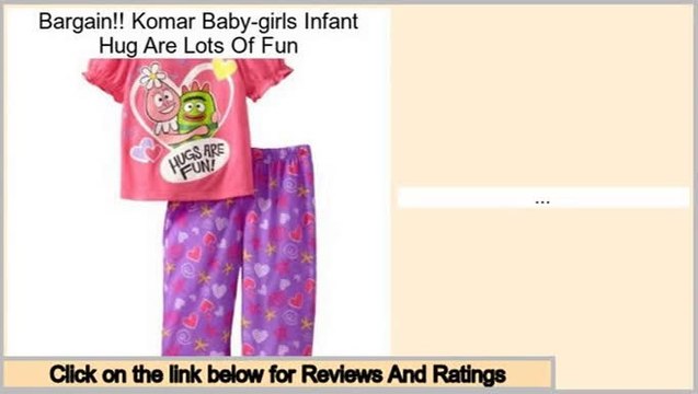 Shopping Deals Komar Baby-girls Infant Hug Are Lots Of Fun