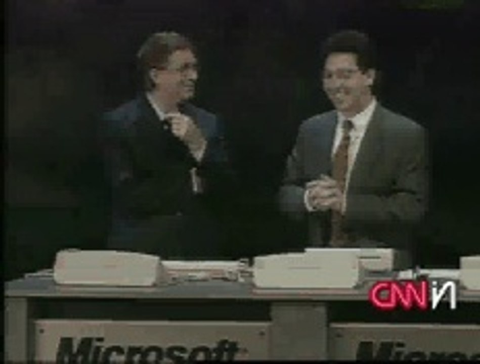 gates famous blue screen Video