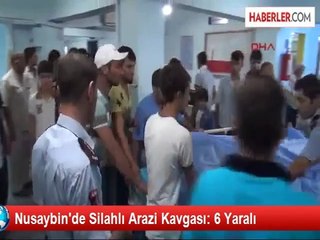 Nusaybin'de Silahlı Arazi Kavgası: 6 Yaralı