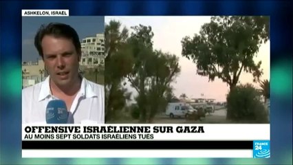 Offensive israélienne sur Gaza _ au moins sept soldats israéliens tués_(360p)
