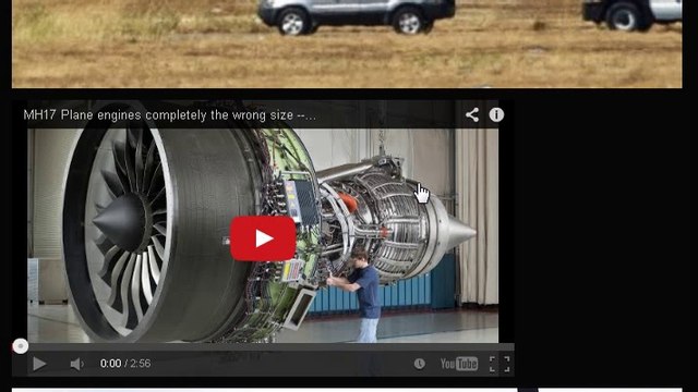 MH17 engines wrong size for Boeing 777 - 4 ton engines fell from 33k feet?