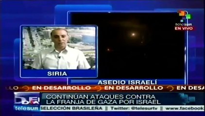 Descargar video: Siguen los bombardeos israelíes sobre la franja de Gaza