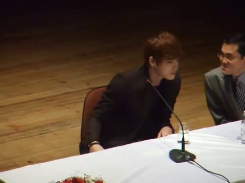 Kim Jae Joong Ankara fanmeeting (türkçe konuşuyor))