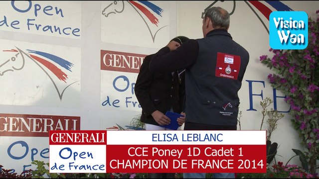 CCE Poney 1D Cadet 1