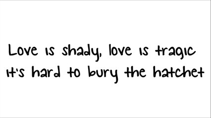 The Band Perry - Chainsaw Lyrics - HD