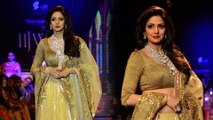 Sridevi Walks The Ramp of IIJW 2014