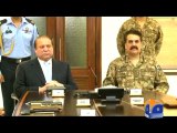 PM Nawaz visits GHQ-18 Jul 2014