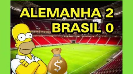 Episódio dos  Simpsons mostra a Máfia do apito nos jogos do Brasil e Alemanha
