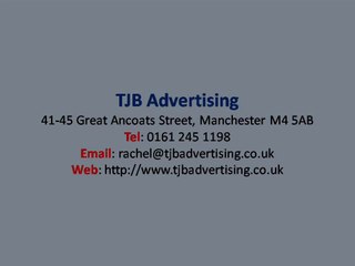 TJB Advertising Manchester' Sales Programme