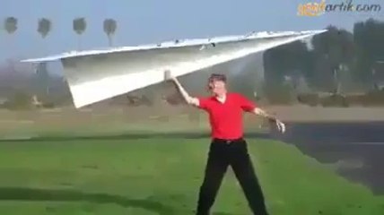 Adam Uçak Yapmış Resmen