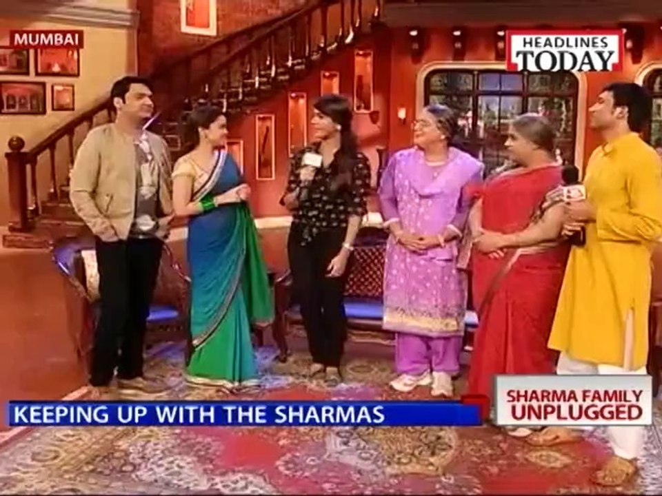 Fun Interview of Kapil Sharma and Family