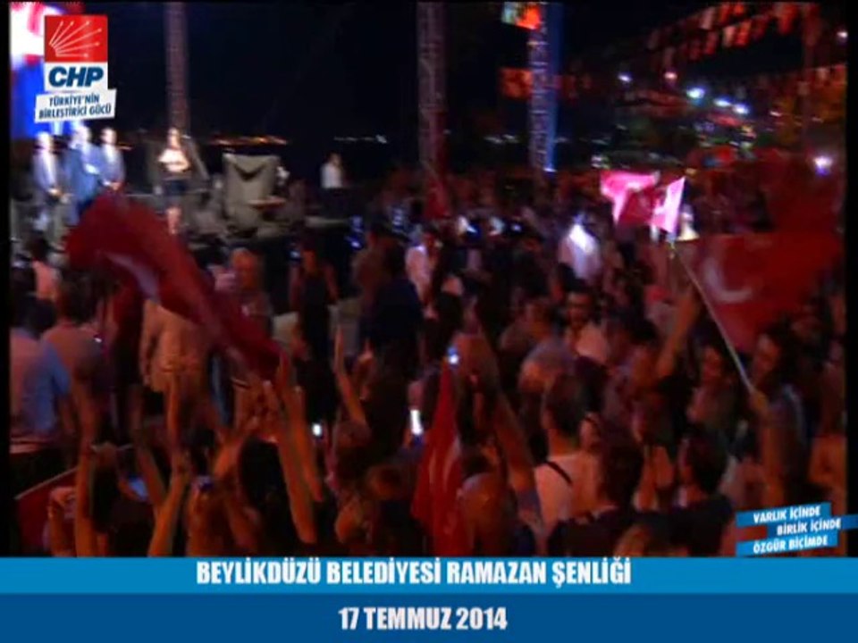 BEYLİKDÜZÜ BELEDİYESİ RAMAZAN ŞENLİĞİ 17/07/2014