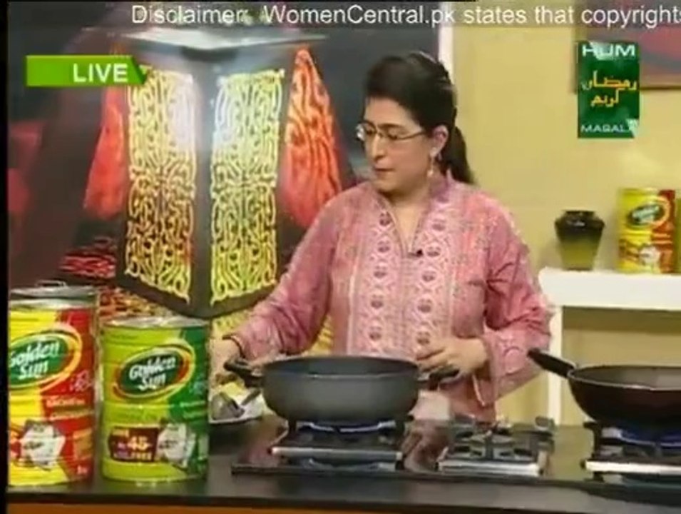 Ramzan Ki Baharen With Chef Zarnak - Tempered Spicy Potatoe Recipe & Chiken Pakora Recipe