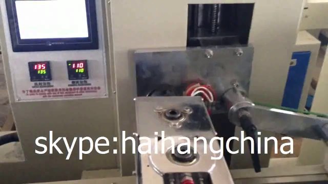 PET plastic cup counting & packaging wrapping machine