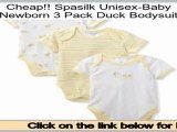 Comparison Site Spasilk Unisex-Baby Newborn 3 Pack Duck Bodysuit