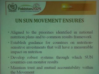 ICHN-2014 Public Health Nutrition 2 Scaling up nutrition in Pakistan Aslam Shaheen