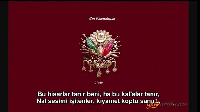 Ben Osmanlıyım. Dinle evlat! sana bir çift söyleyecek sözüm var.